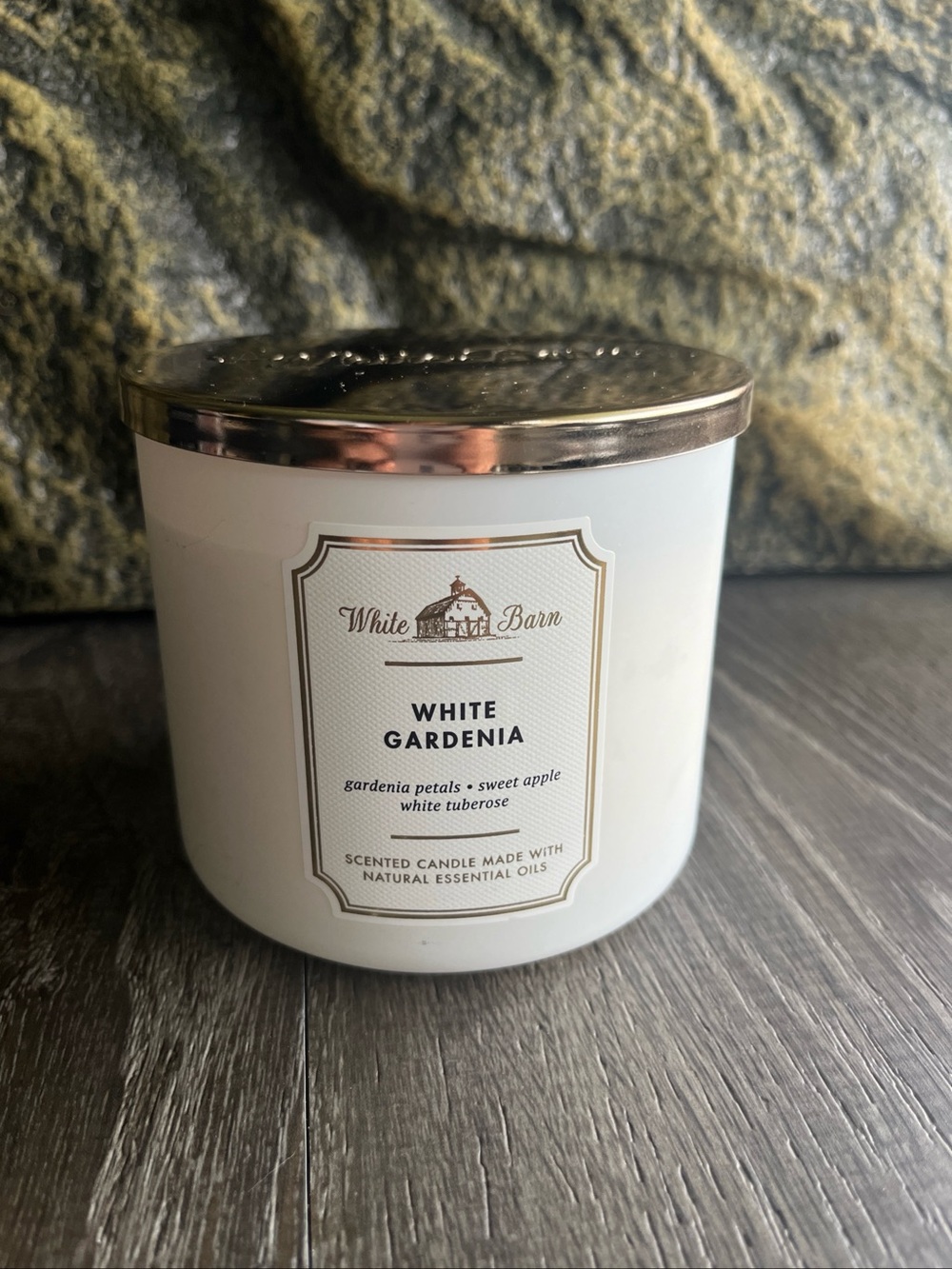 White Barn White Gardenia Scented Candle - White 14.5 oz